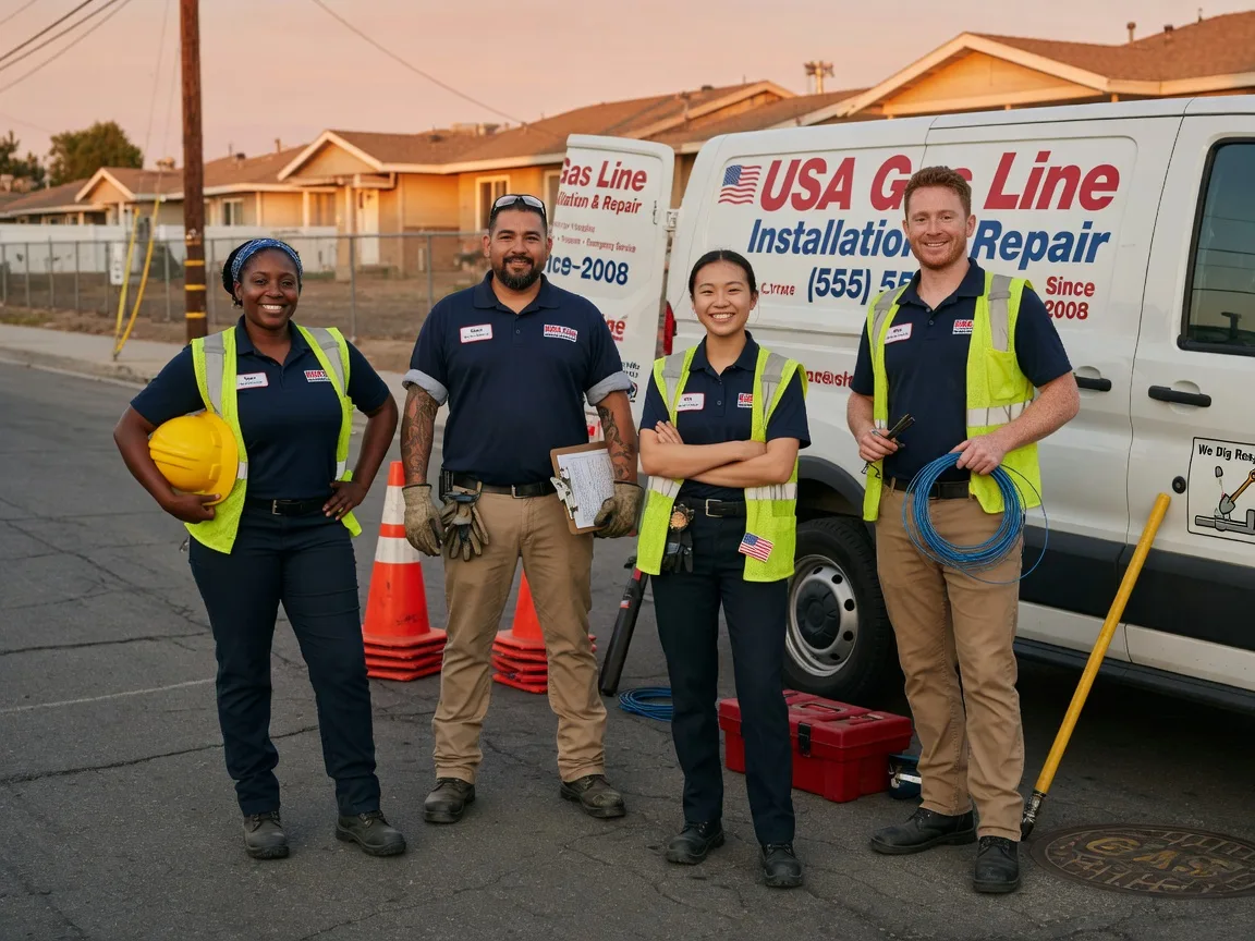Gas Line Installation company in Cozad, NE